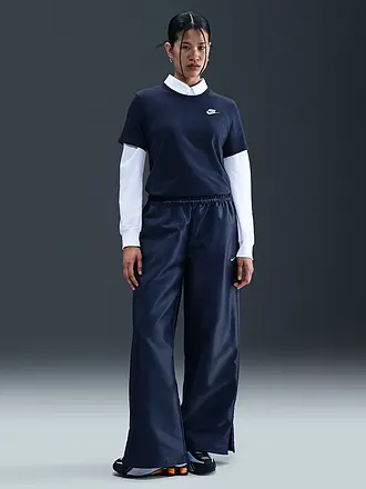 NIKE | T-shirt da donna Sportswear Club Essentials | dunkelblau